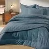 JOGO DE COLCHA 3 PECAS BOSSA COR 30255 AZUL TAMANHOEMCM 22000X26000 RETANGULAR CASAL COMPOSICAO 100 ALGODAO 1 QUALIDADE