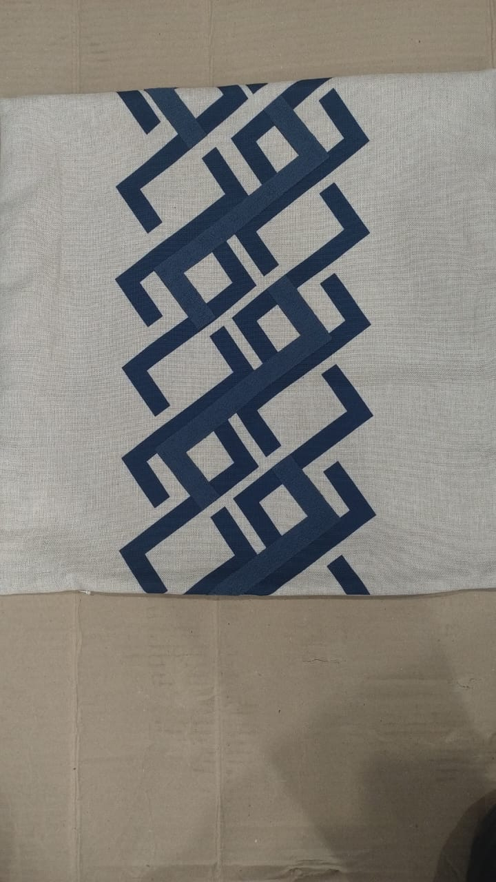 C47 CAPA ALMOFADA ZZ 43X43 AZUL