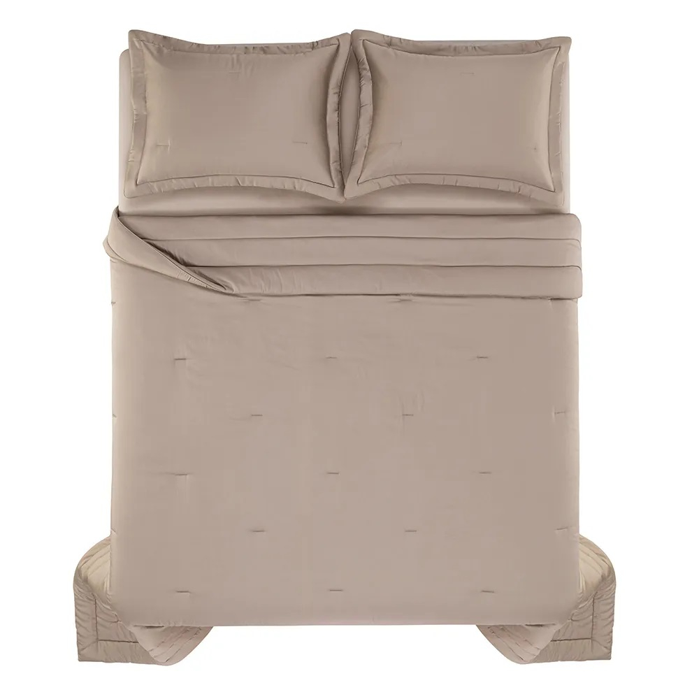 JOGO COLCHA DANTE NOCCIOLA TAMANHOEMCM 31000X28000 KING RETANGULAR COMPOSICAO 100 ALGODAO 1 QUALIDADE COLCHAS, EDREDOES