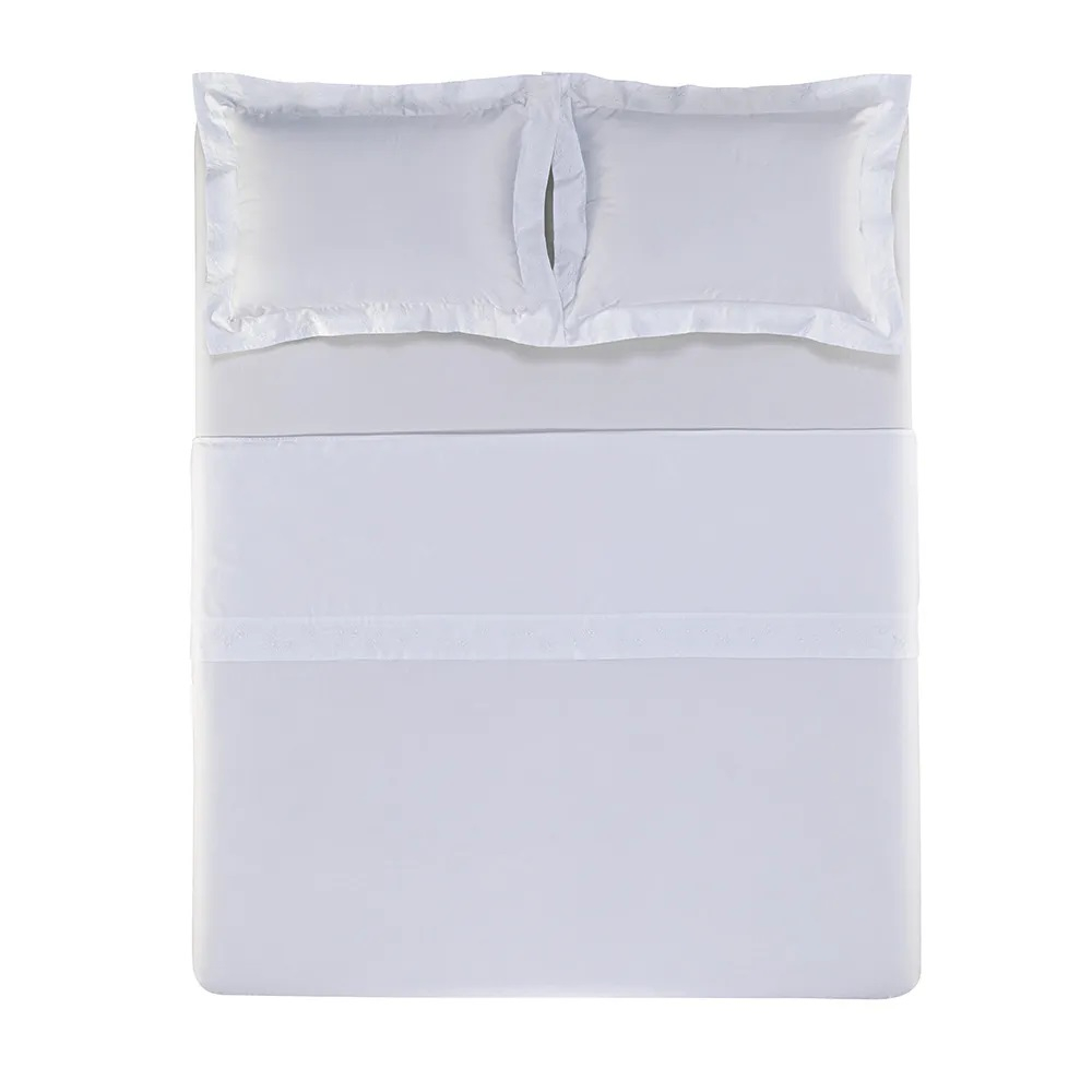 JOGO DE CAMA SIMONETTA BRANCO TAMANHOEMCM 28000X28000 KING QUADRADO COMPOSICAO 100 ALGODAO 1 QUALIDADE (OUTRAS ROUPAS DE