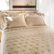 2,50M X 2,60M-JOGO CAMA 4PC RESERVA - BEGE INSTINTO