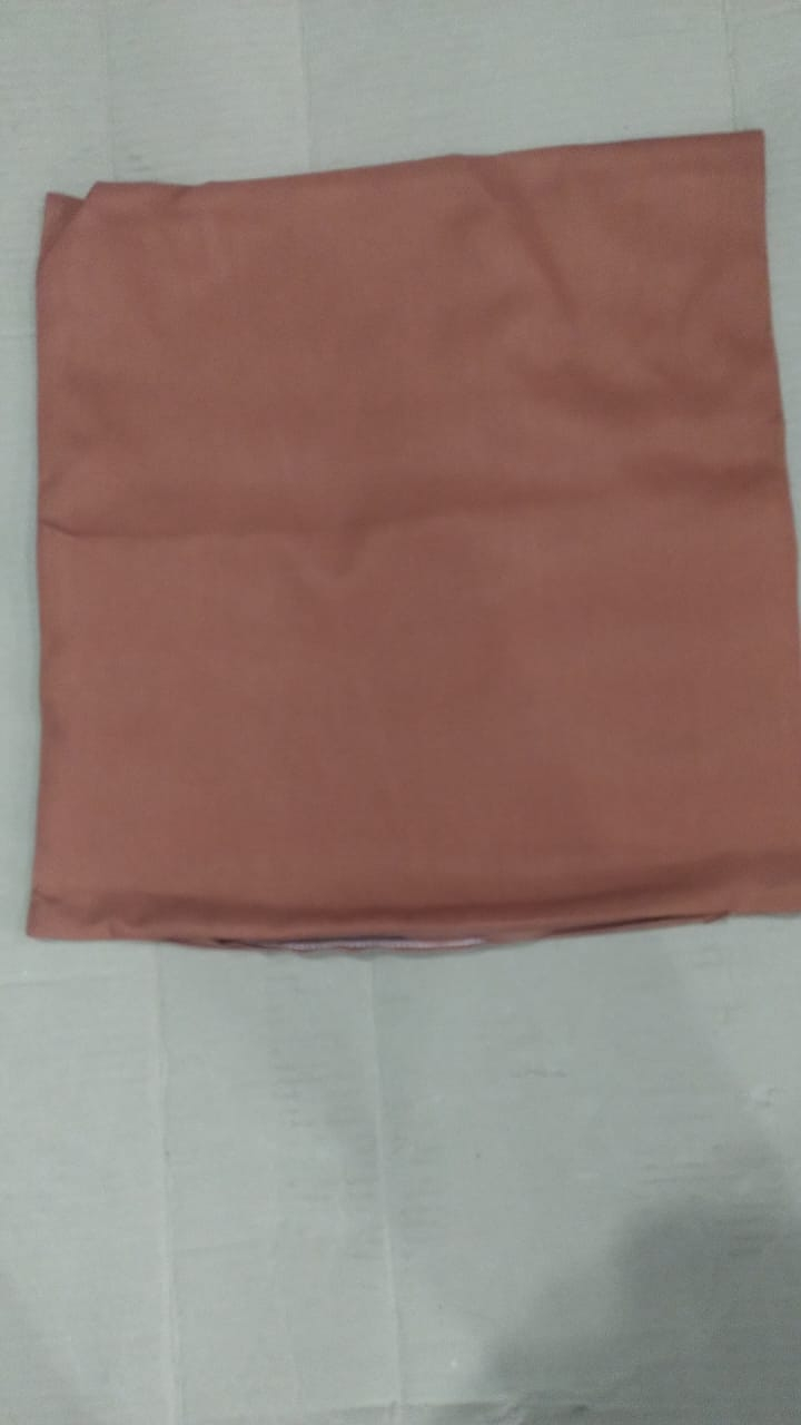 IS11 CAPA ALMOFADA LINHO TERRACOTA 43X43