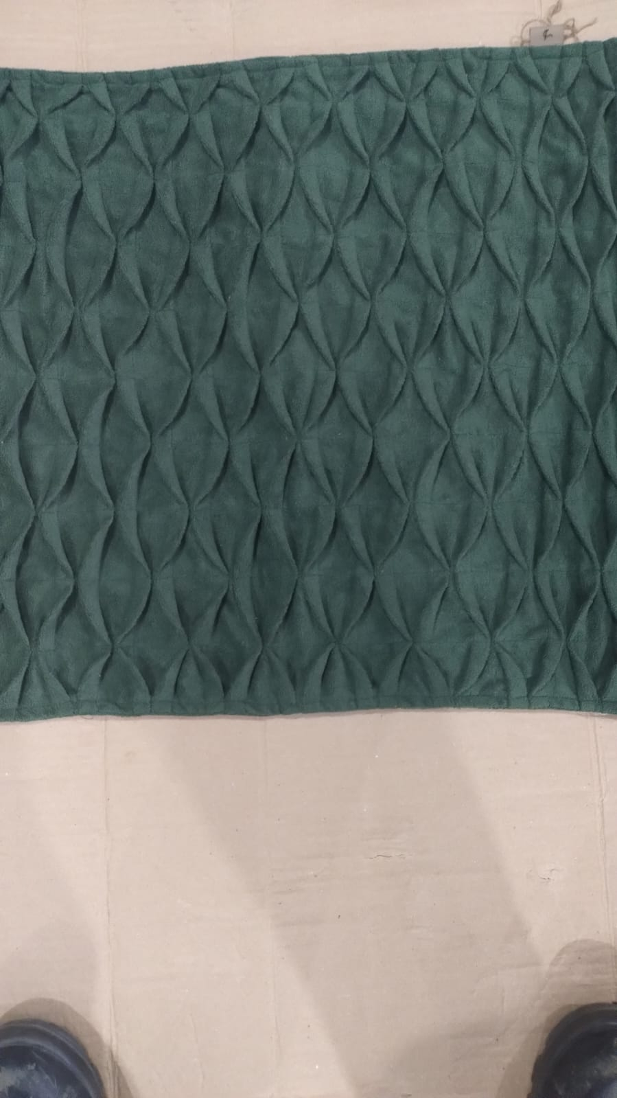 M5 CAPA ALMOFADA ARTESANAL COMEIA VERDE 50X50
