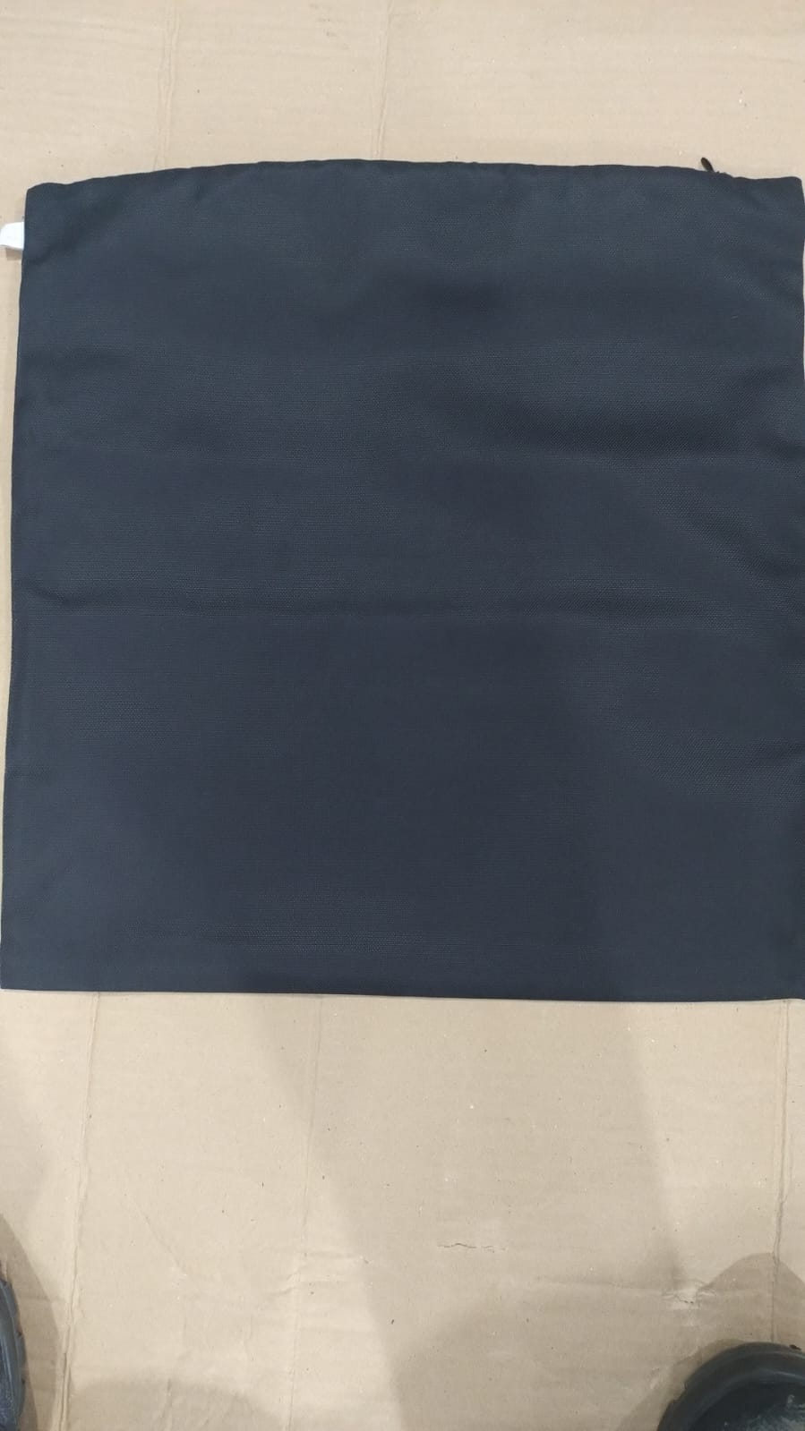 IS23 CAPA ALMOFADA LINHO PRETO 43X43