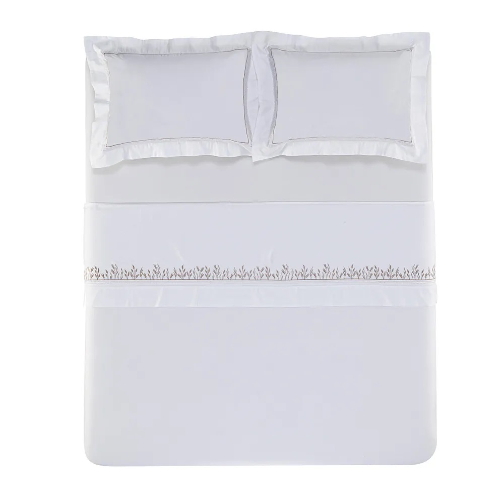 JOGO DE CAMA FLORA TAMANHOEMCM 28000X28000 KING QUADRADO COMPOSICAO 100 ALGODAO 1 QUALIDADE (OUTRAS ROUPAS DE CAMA) DE A