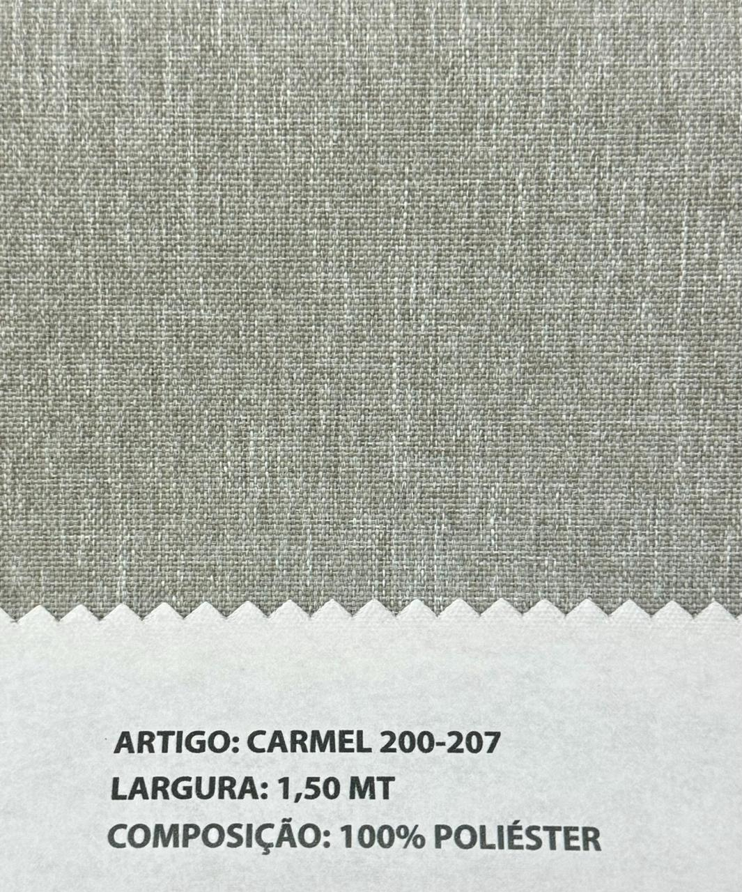 TEC FIL TINTO TIPO CARME CINZA TIPO JEANS 100% PES LARG 150CM PESO APROX 260GSM L 200-207