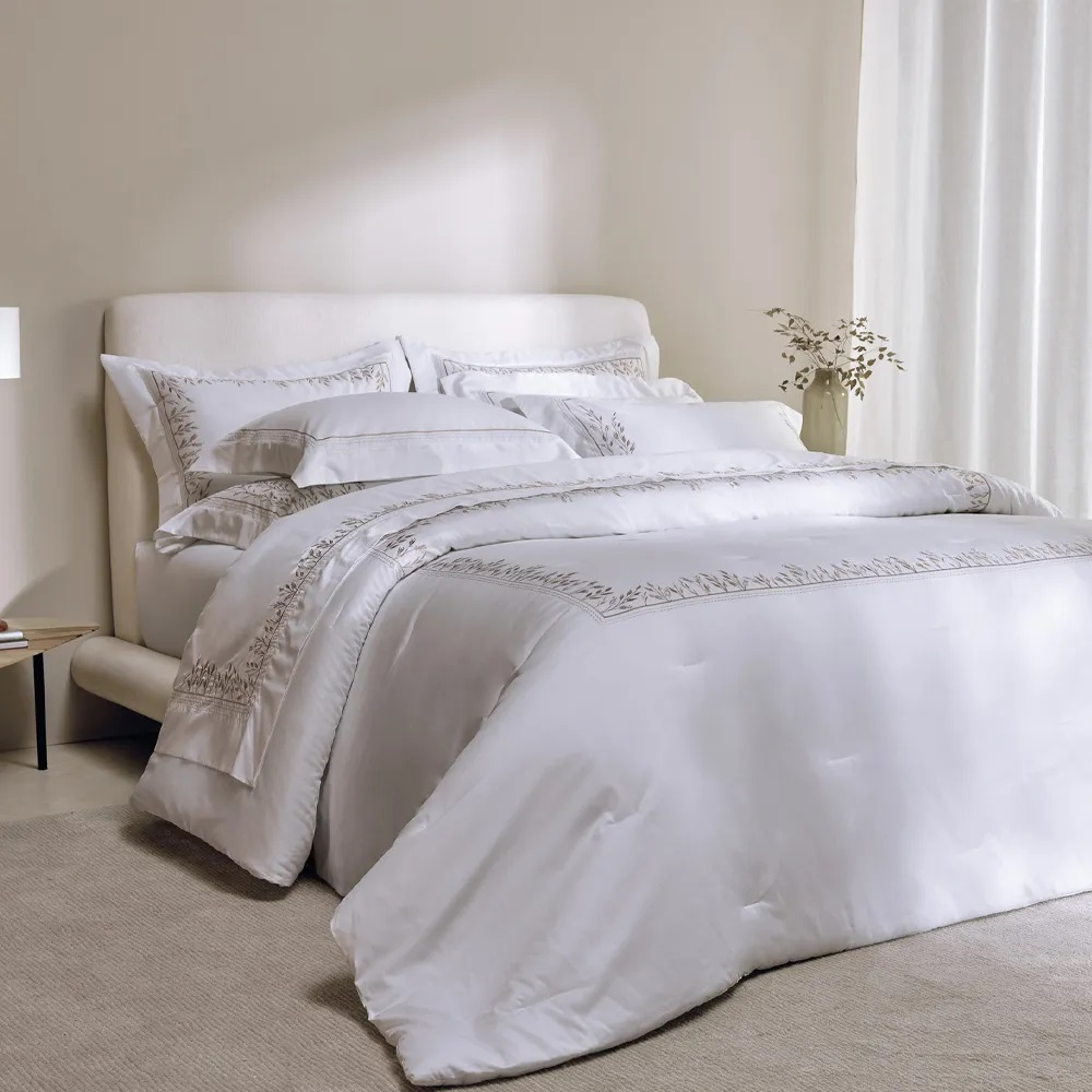 JOGO DE CAMA FLORA TAMANHOEMCM 24000X28000 QUEEN RETANGULAR COMPOSICAO 100 ALGODAO 1 QUALIDADE (OUTRAS ROUPAS DE CAMA) D